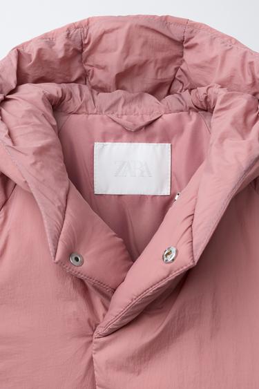 VESTE MATELASSÉE DÉPERLANTE - Rose de Zara - Image 2