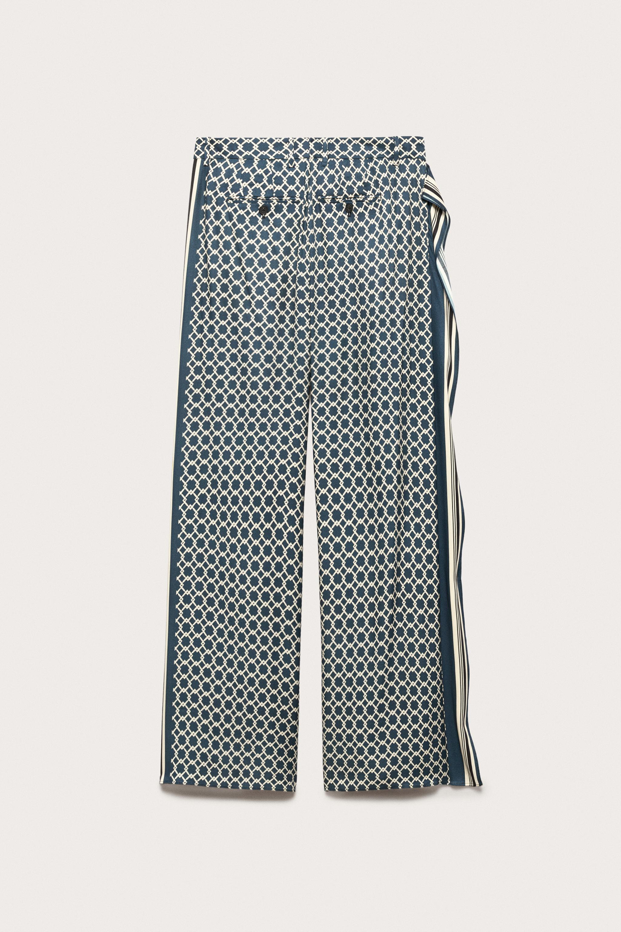 LIMITED EDITION FLOWY PANTS WITH SIDE BANDS