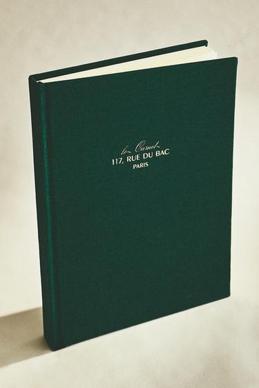 CAHIER VERT COUVERTURE RIGIDE RUE DU BAC - Vert de Zara - Image 5