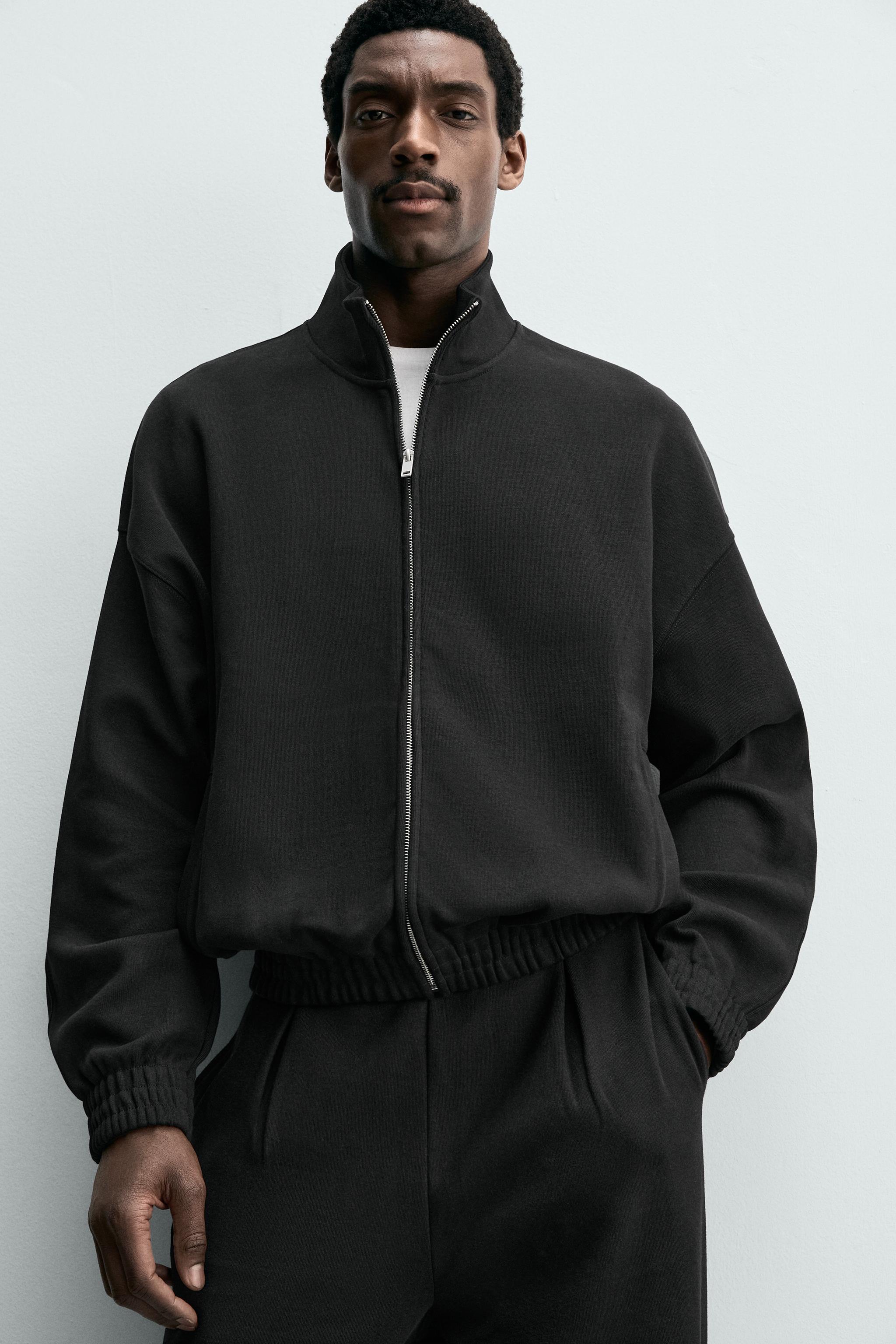 SWEAT INTERLOCK ZIPPÉ