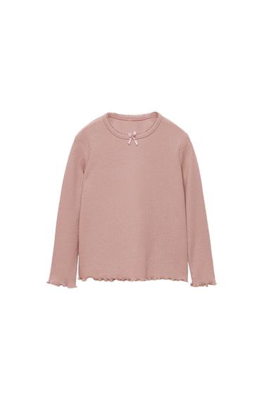 POINTELLE BOW TOP