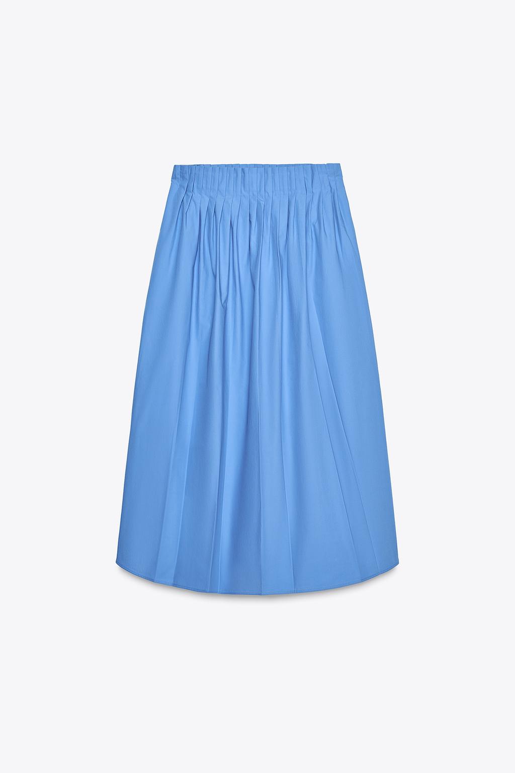 Thumbnail image for ZW COLLECTION POPLIN MIDI SKIRT