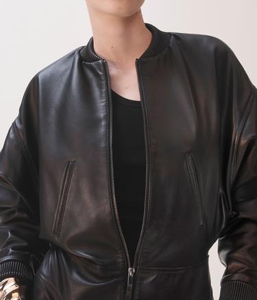 ROBE DE MOTARD NAOMI CAMPBELL - Noir de Zara - Image 4
