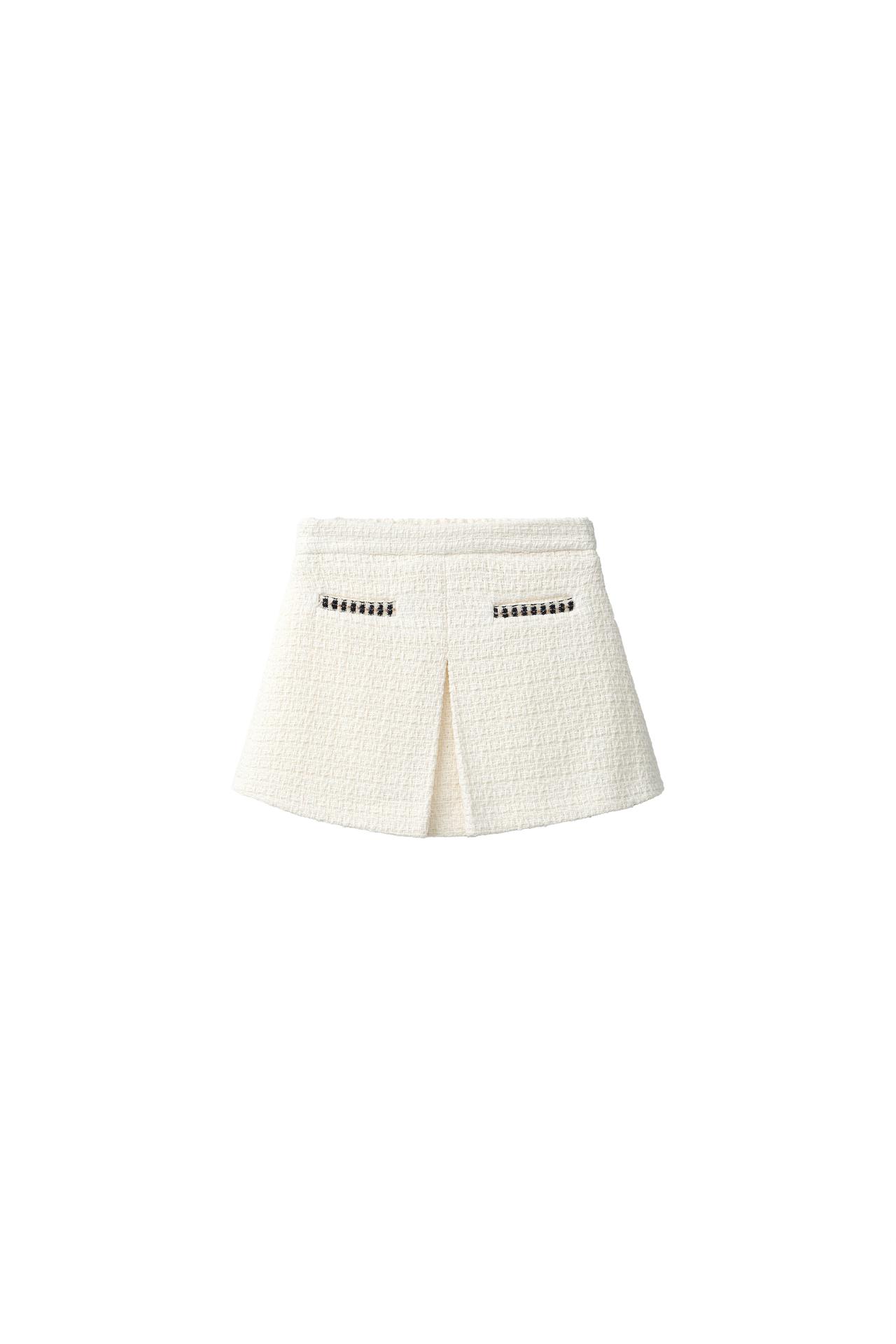 STRUCTURED POCKET SKIRT