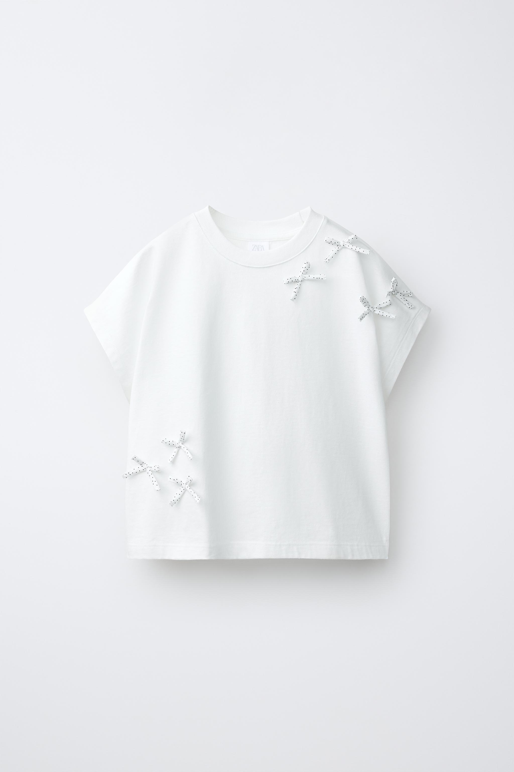 BOW T-SHIRT — White