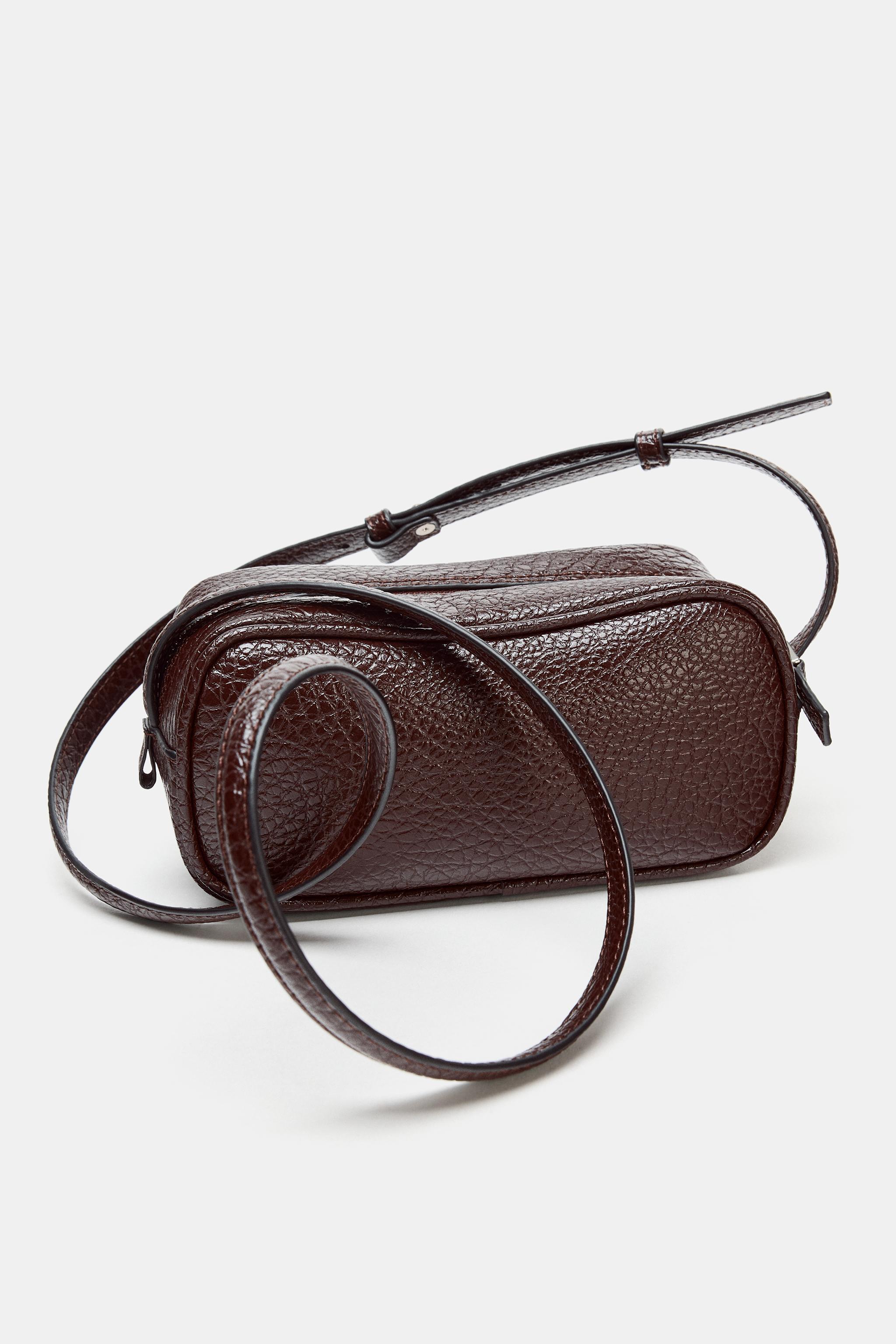 ミニボーリングバッグ - ボルドー | ZARA Japan / 日本