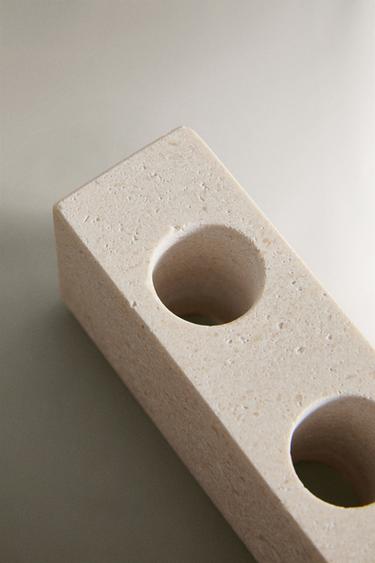 WHITE MARBLE TOOTHBRUSH HOLDER - white by Zara - Image 4