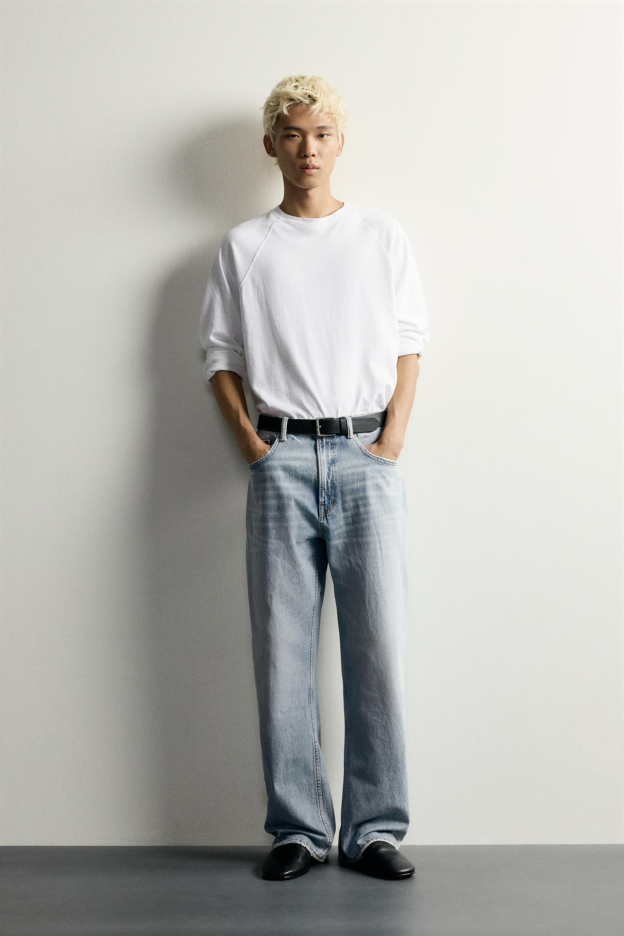 LOOSE FIT JEANS — Blue