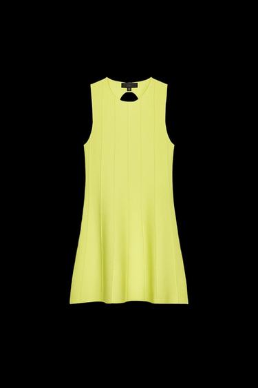 VESTIDO PUNTO ESPALDA ABIERTA - Lima de Zara - Imagen 0