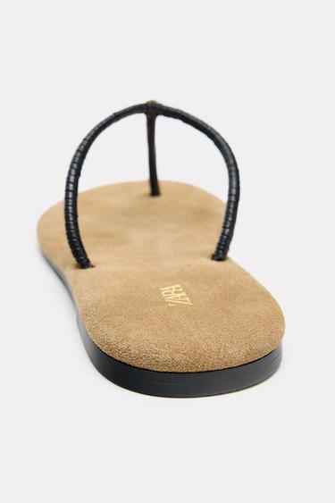 SANDALES À BRIDES - Noir de Zara - Image 5