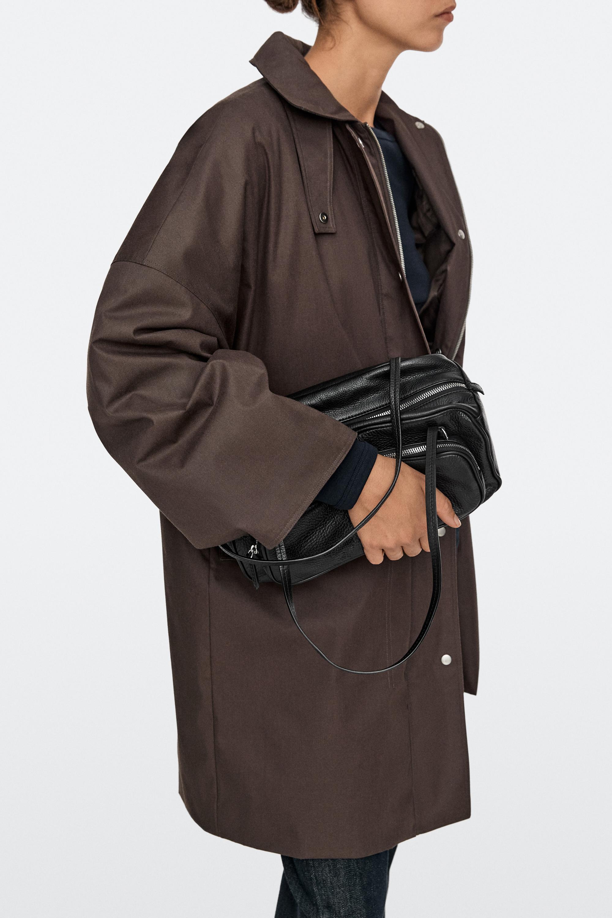 Medium Nappa leather bowling bag