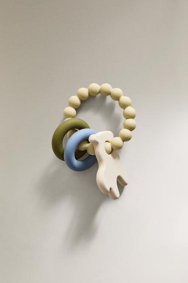 ANNEAU DE DENTITION BÉBÉ FORMES - Vert de Zara