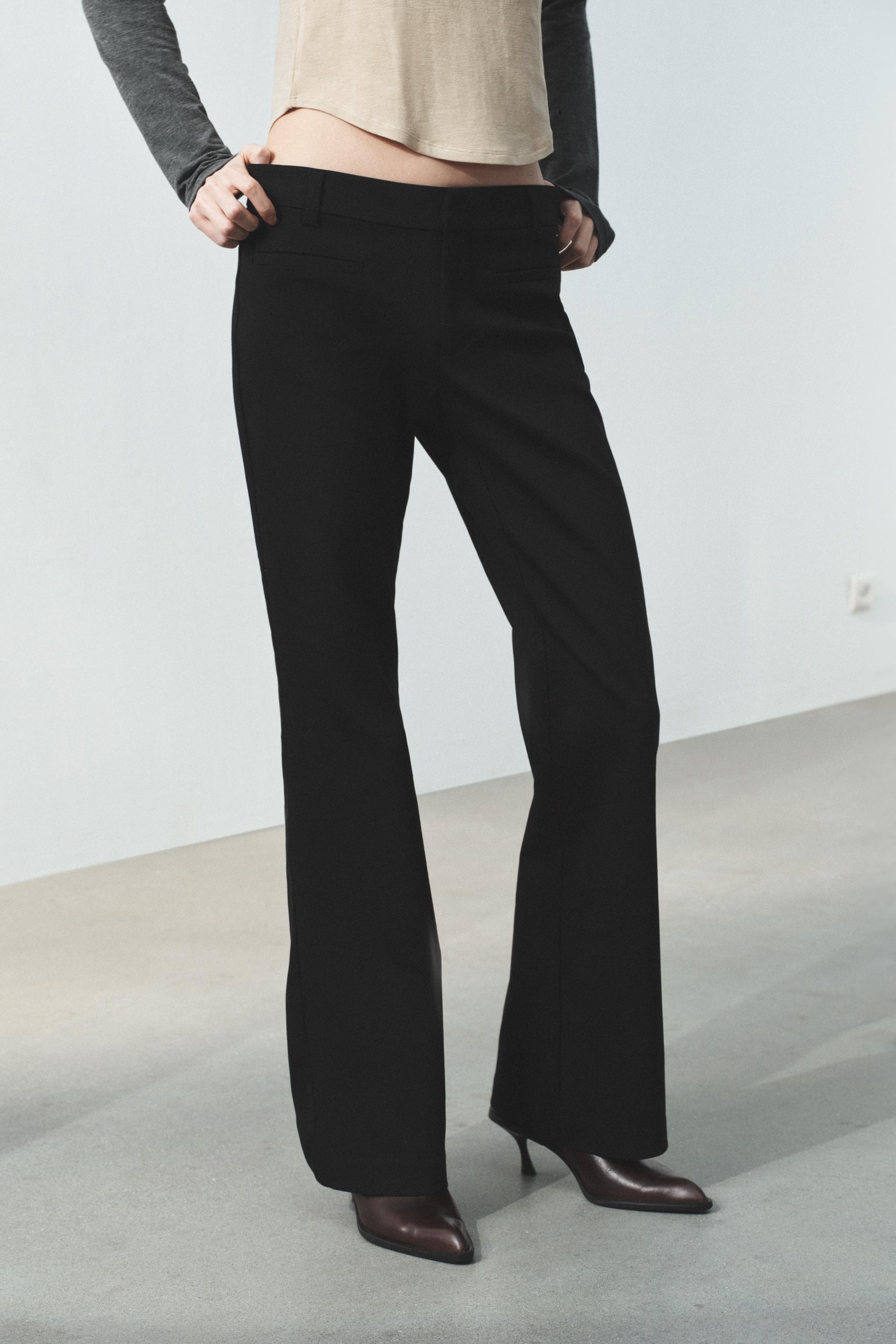 FLARE PANTS - Black | ZARA United States