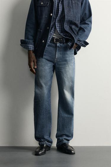 JEANS STRAIGHT FIT 2026 TANAKA NY TYO LTD.© - Azul medio de Zara
