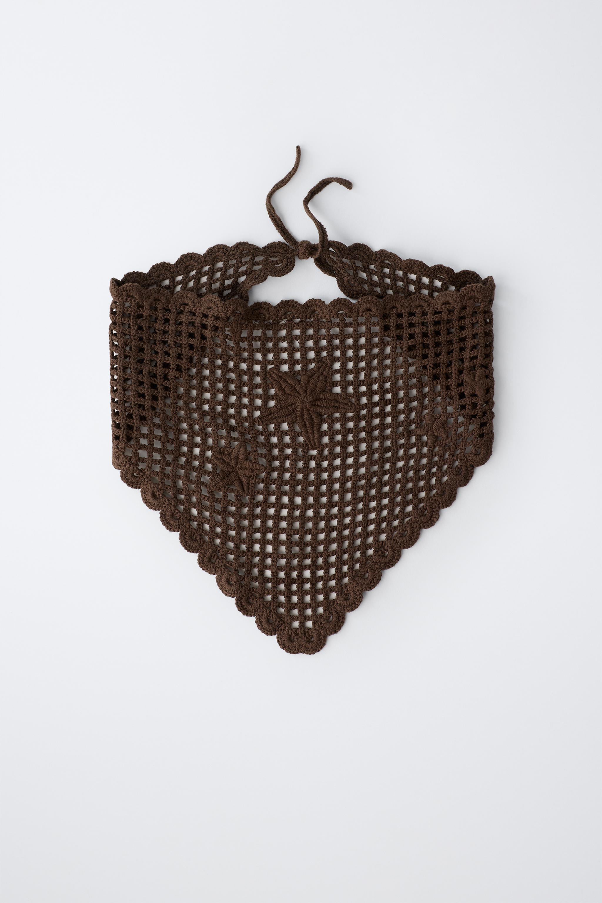 Детские аксессуары для волос Zara STAR CROCHET HEADBAND — фото 4