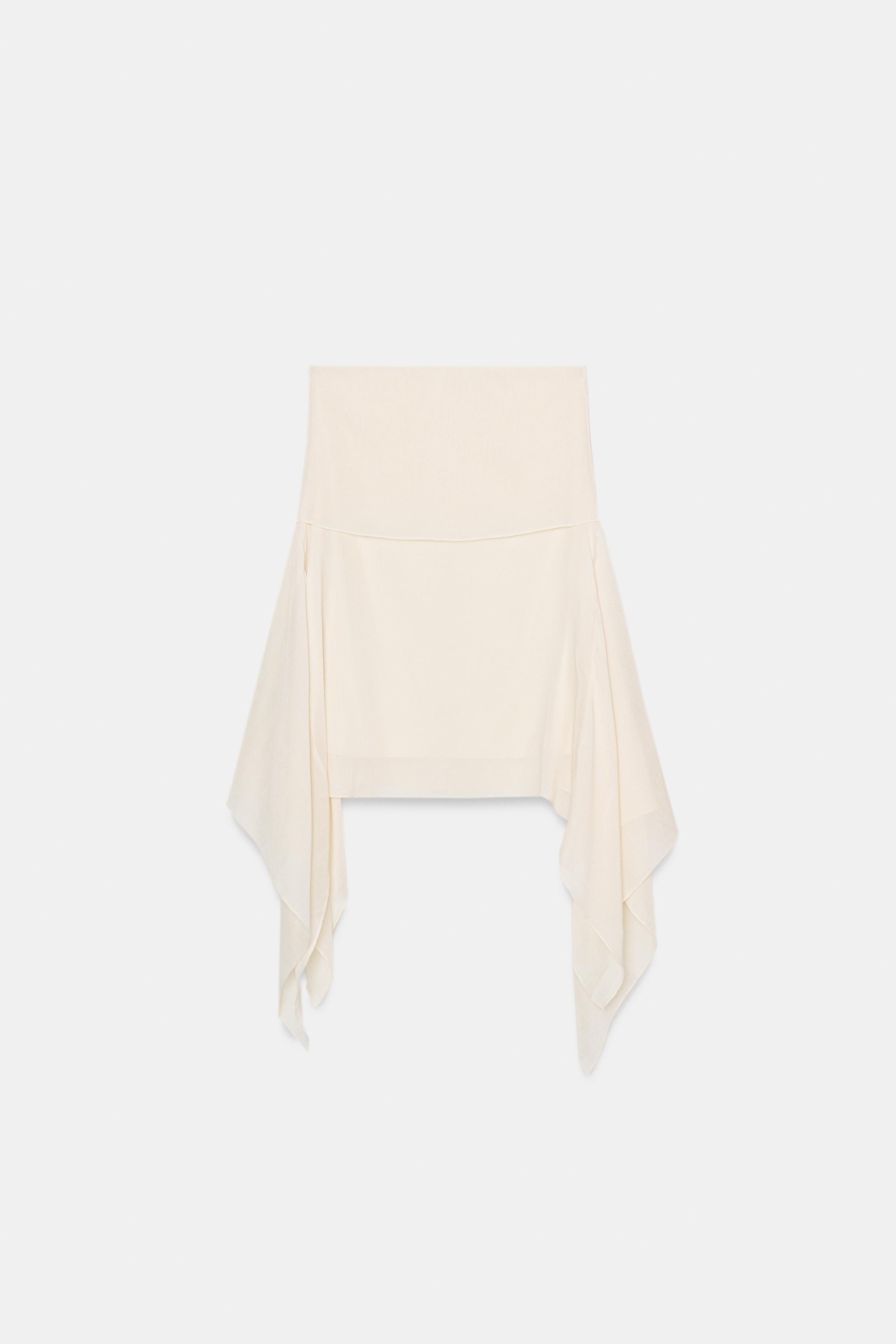 JUPE FLUIDE ASYMÉTRIQUE