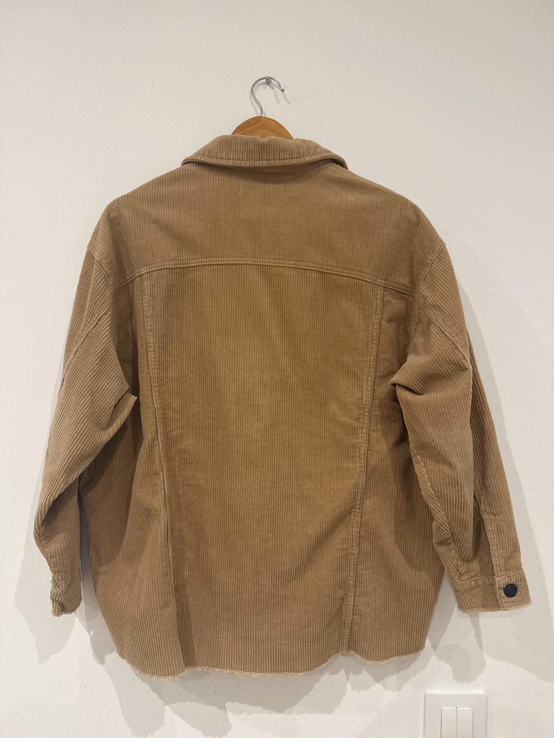 OVERSHIRT OVERSIZED ΚΟΤΛΕ ΜΕ ΤΣΕΠΕΣ - Image 3