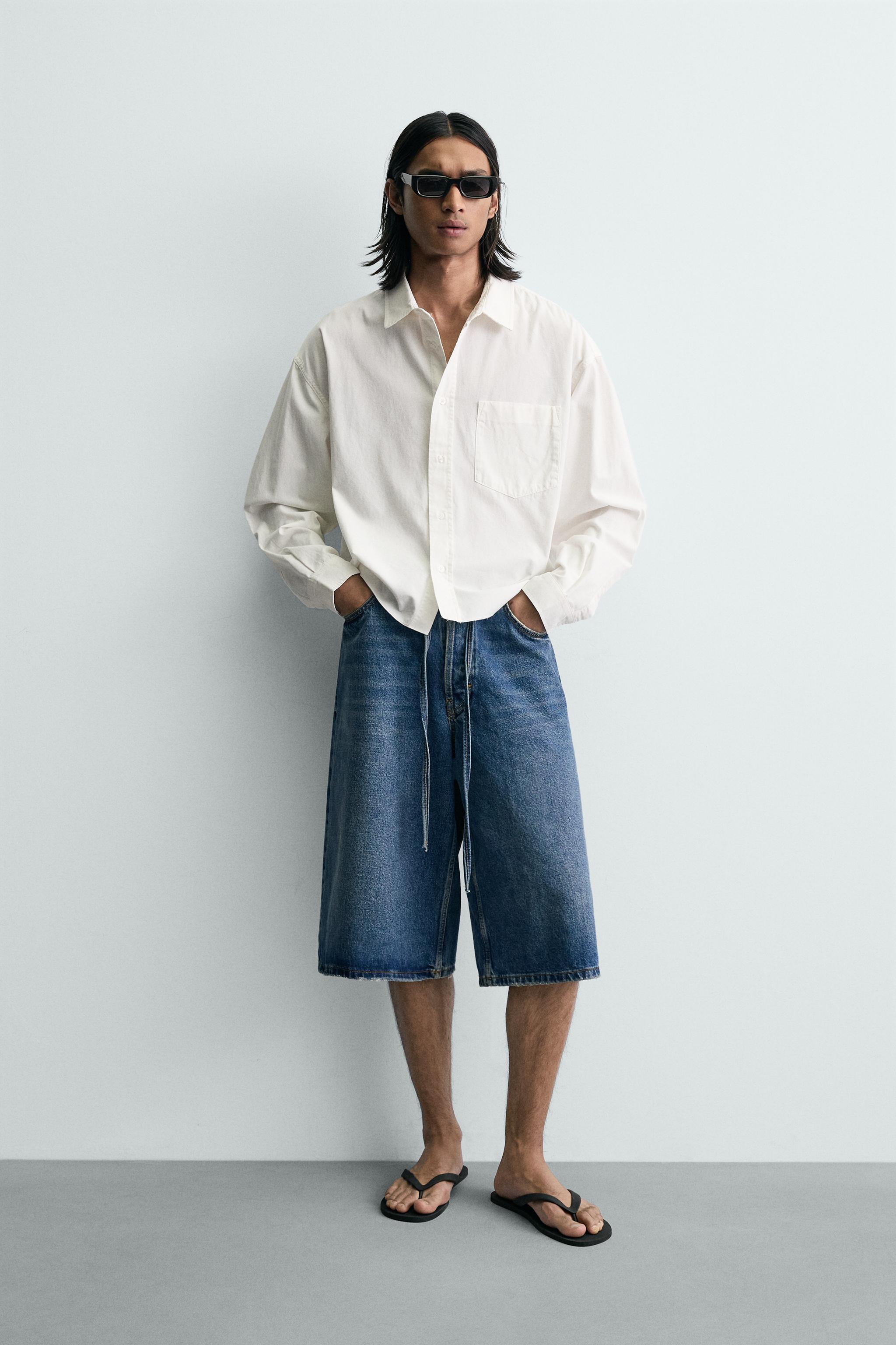 CHEMISE COUPE BOXY DÉLAVÉE