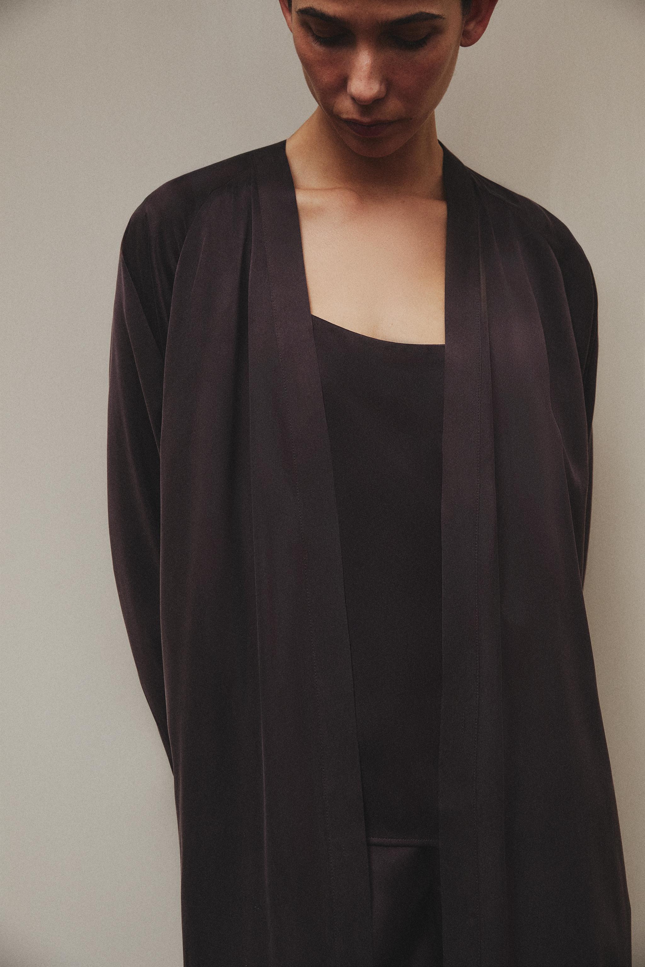 ROBE DE CHAMBRE SOIE