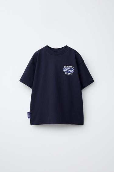 ФУТБОЛКА FORD® — МОРСКОЙ СИНИЙ от Zara — изображение 0