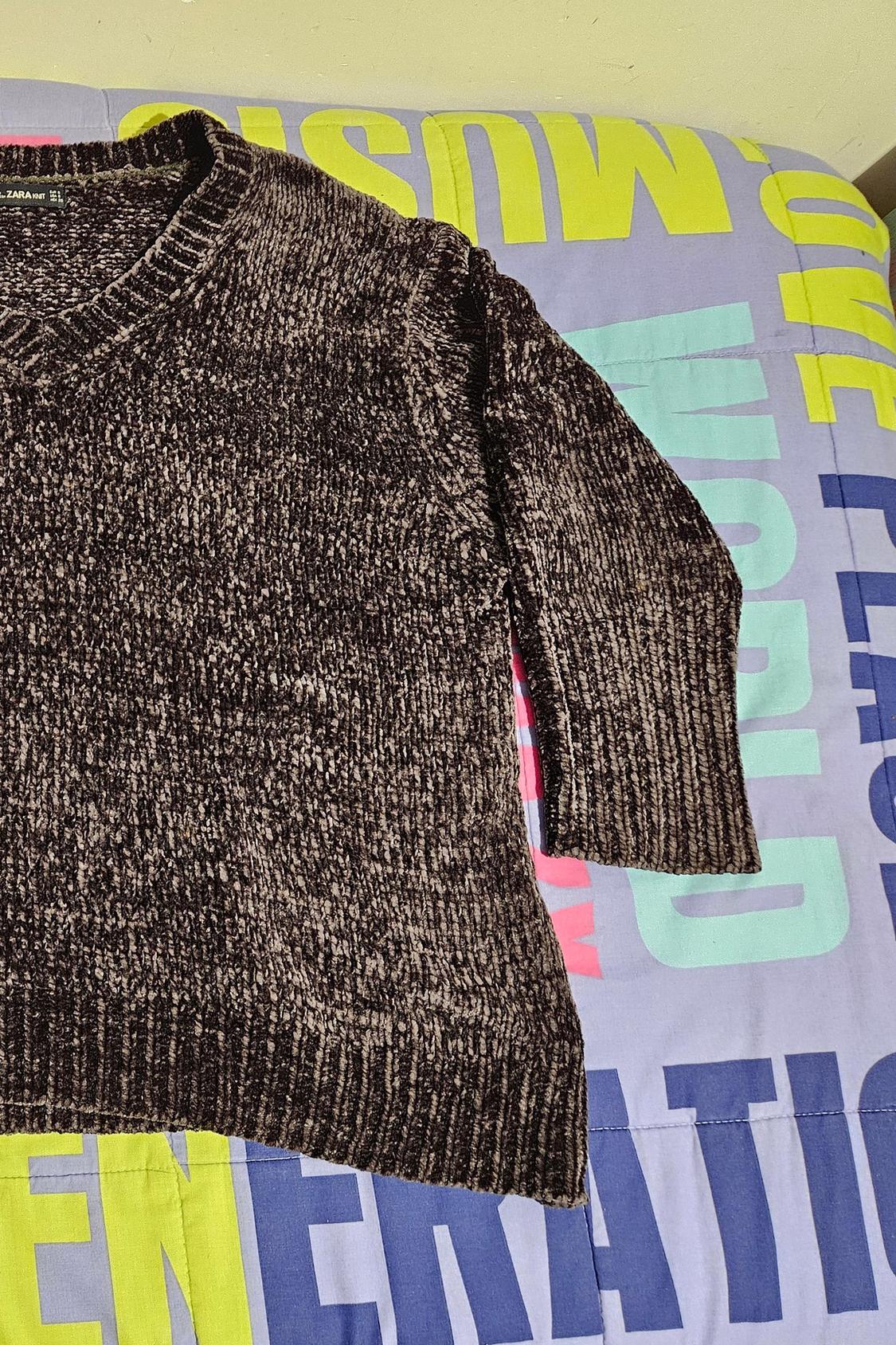 OVERSIZED CHENILLE SWEATER - Image 2