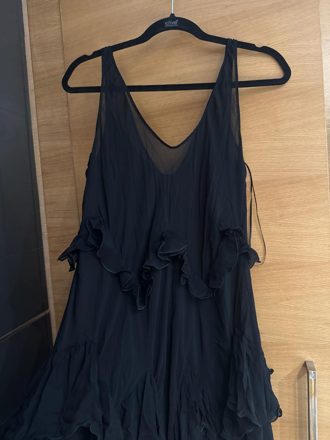 LONG RUFFLED DRESS - ZW COLLECTION - Image 4