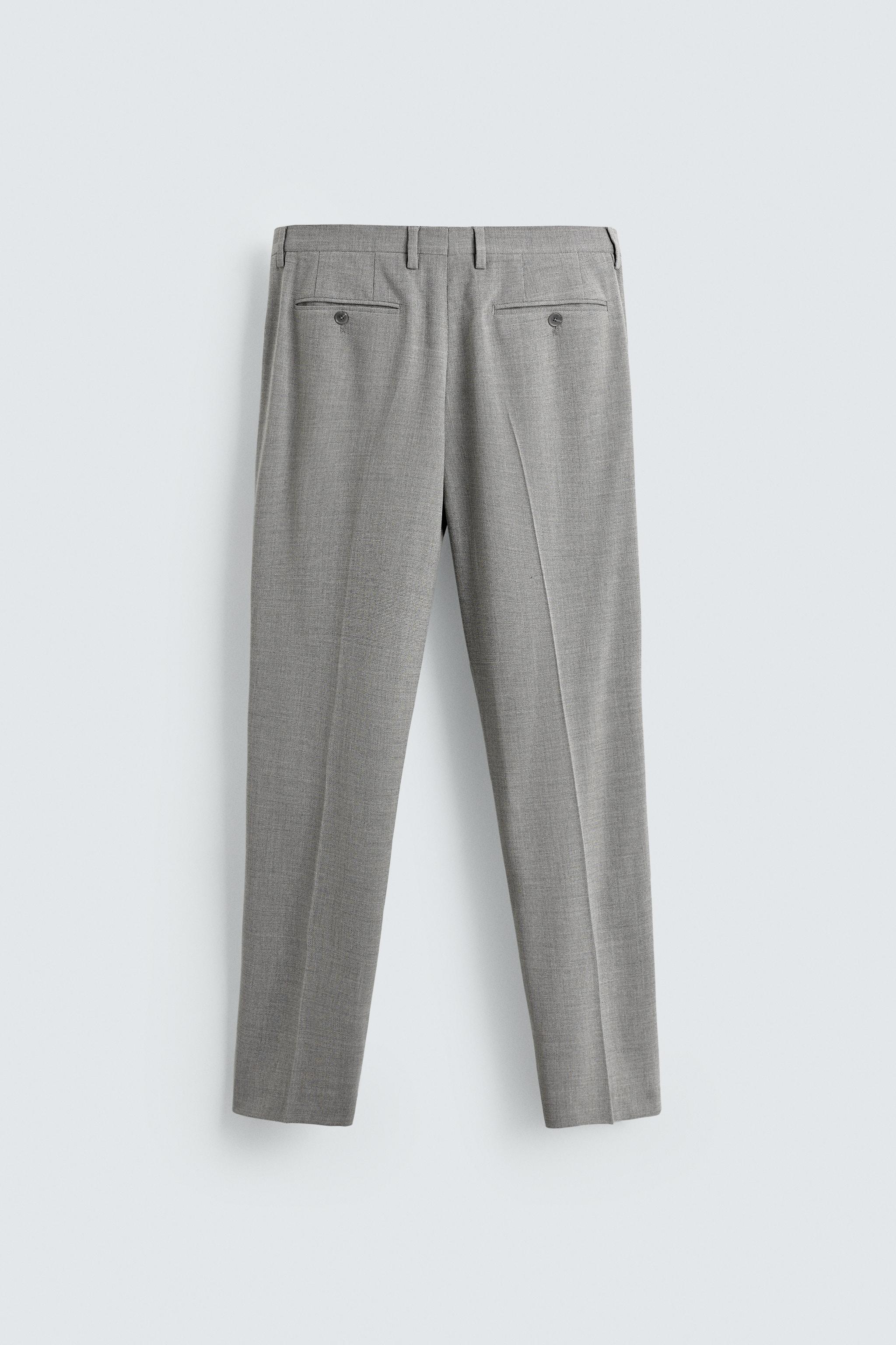 STRUCTURED SUIT PANTS - Blue / Indigo | ZARA United States
