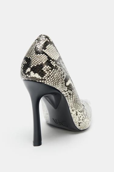 ANIMAL PRINT HIGH-HEEL SHOES - Snakeskin by Zara - Image 5