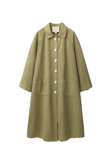TRENCHCOAT CREATED BY CARAMEL LONDON X ZARA - Khaki von Zara