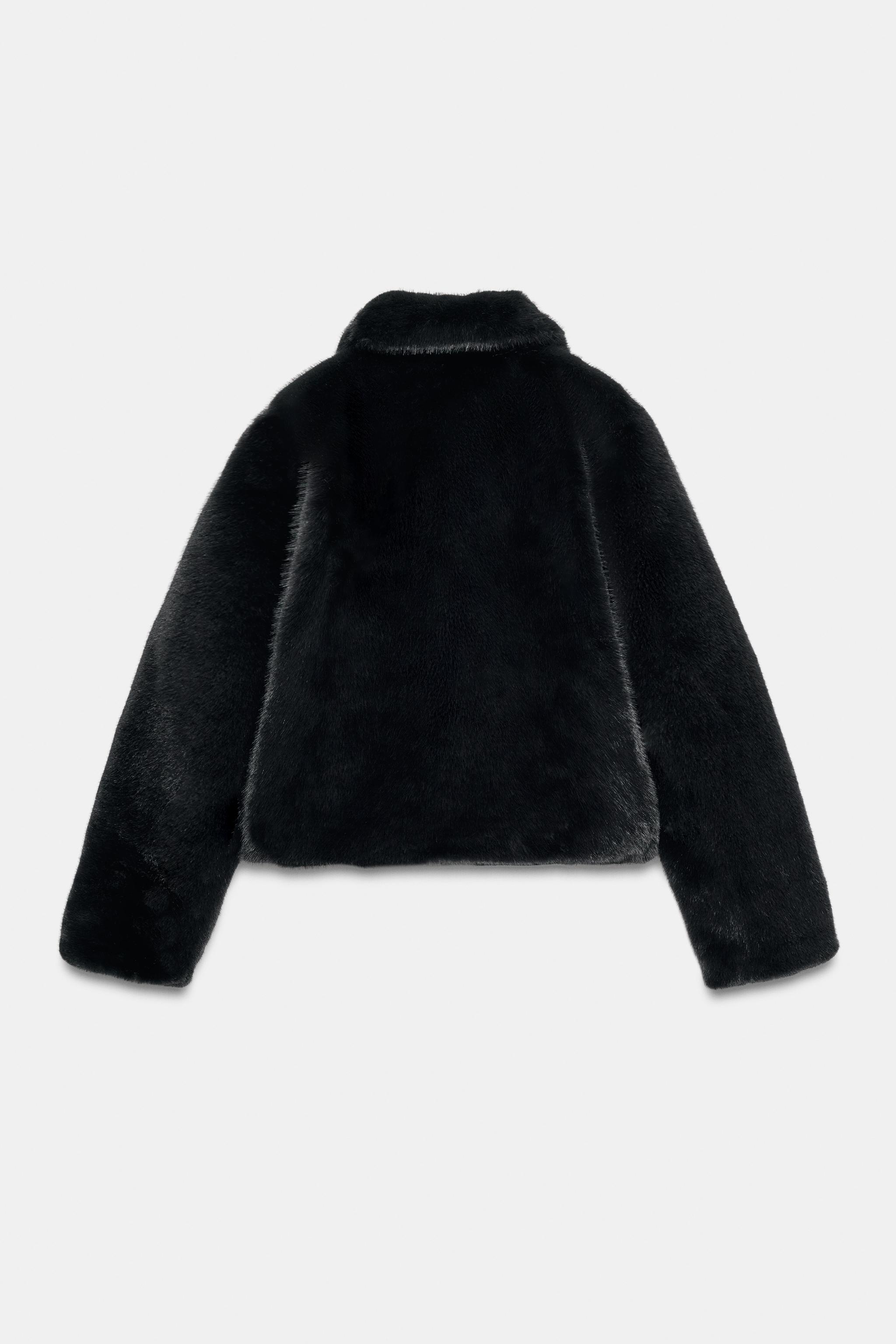 FAUX FUR SHORT COAT