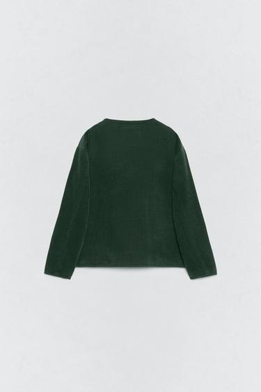 CORDUROY JACKET SOSHIOTSUKI x ZARA - Green by Zara - Image 4