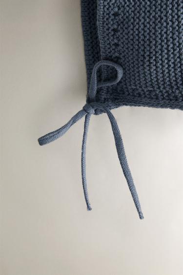 BONNET BÉBÉ BRODERIES - Bleu de Zara - Image 3