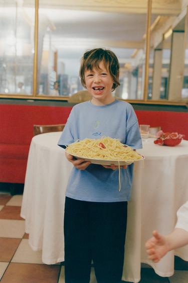 STRAIGHT FIT TROUSERS WITH POCKETS - Navy blue by Zara