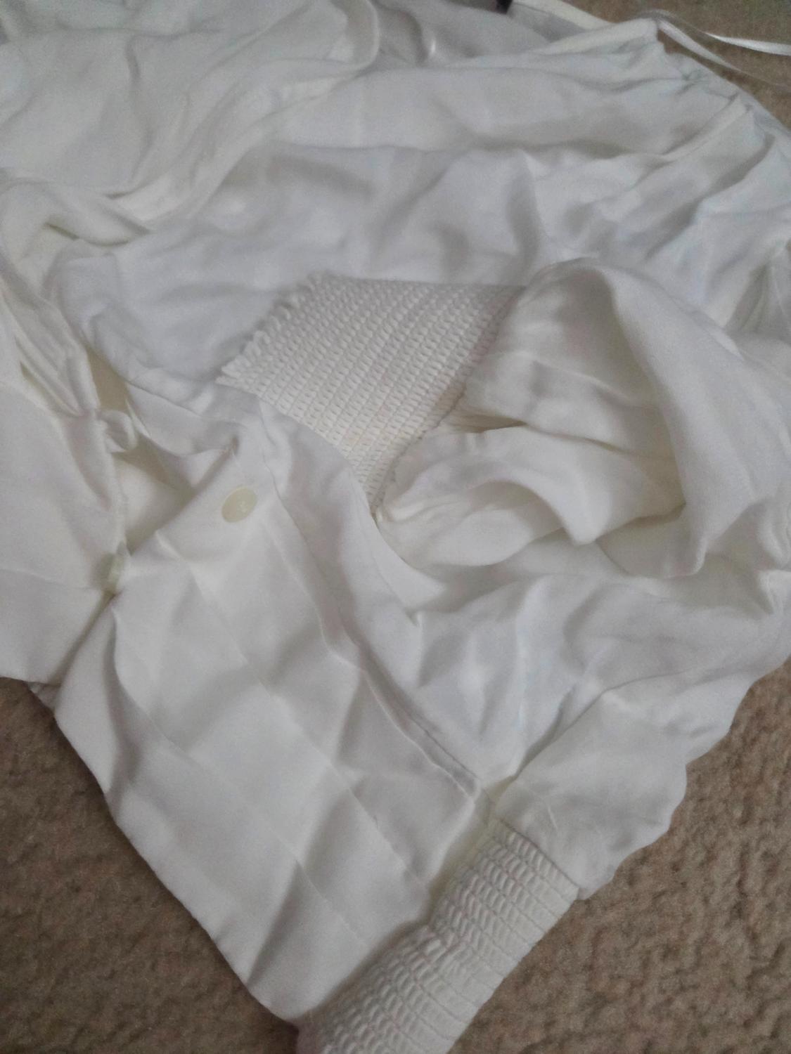 FLOWY TOP WITH SHOULDER PADS - Image 3