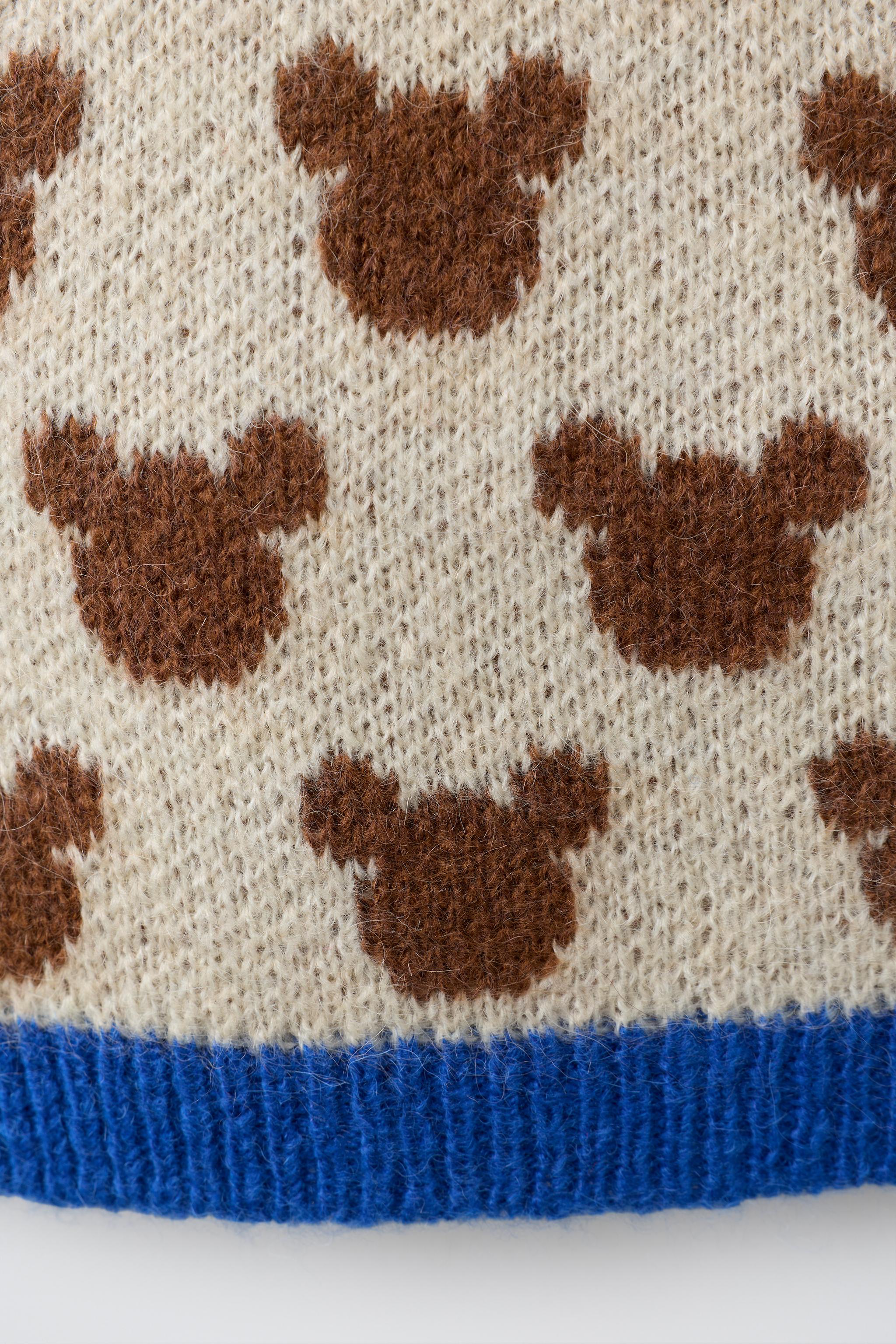 MICKEY MOUSE © DISNEY WOOL AND ALPACA BLEND KNIT VEST