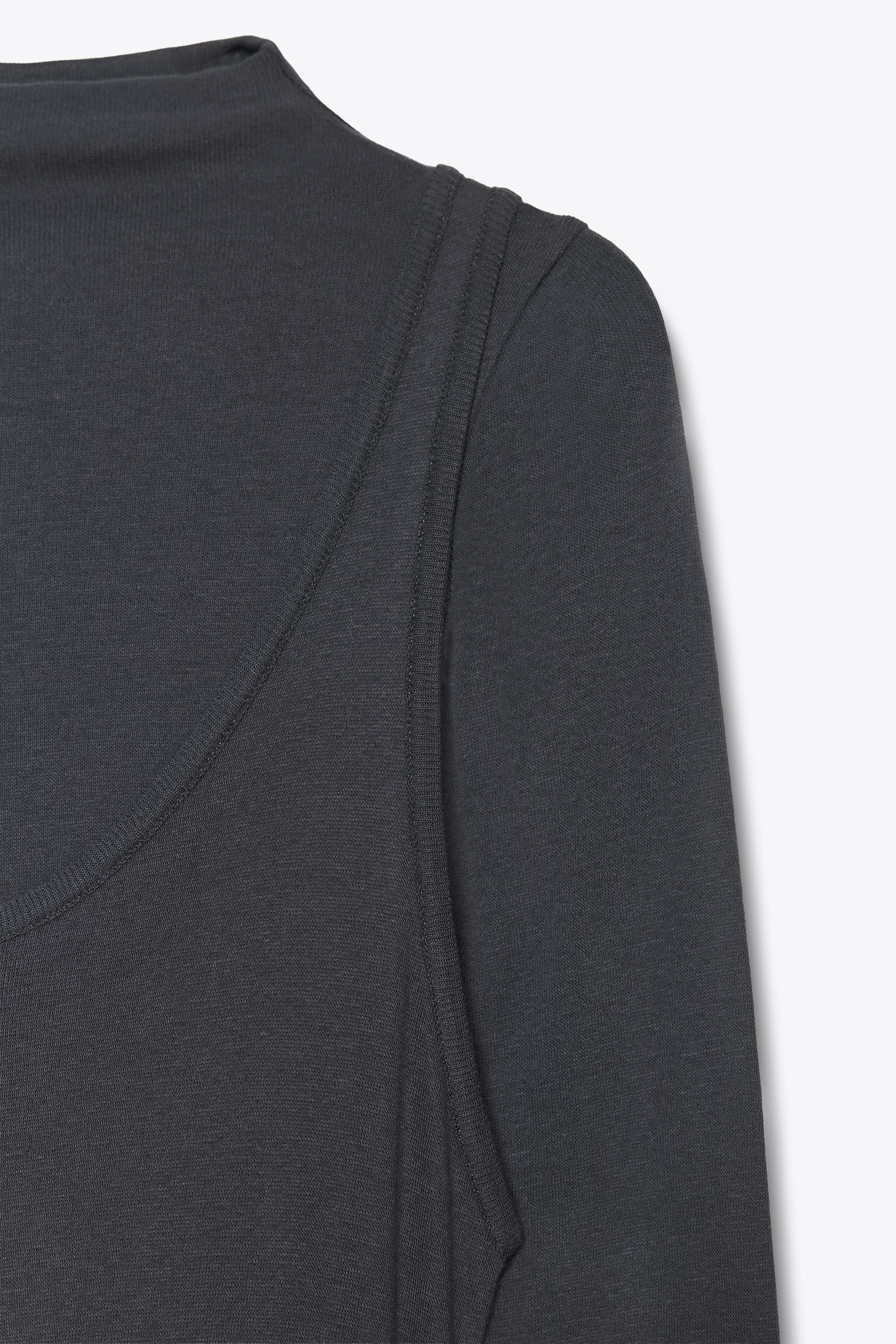 DOUBLE BELT EFFECT TIE DRESS - Charcoal gray | ZARA United