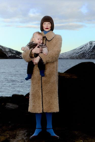 ΜΑΚΡΙΑ ΚΟΤΛΕ ΣΑΛΟΠΕΤΑ - Καφέ σκούρο του Zara