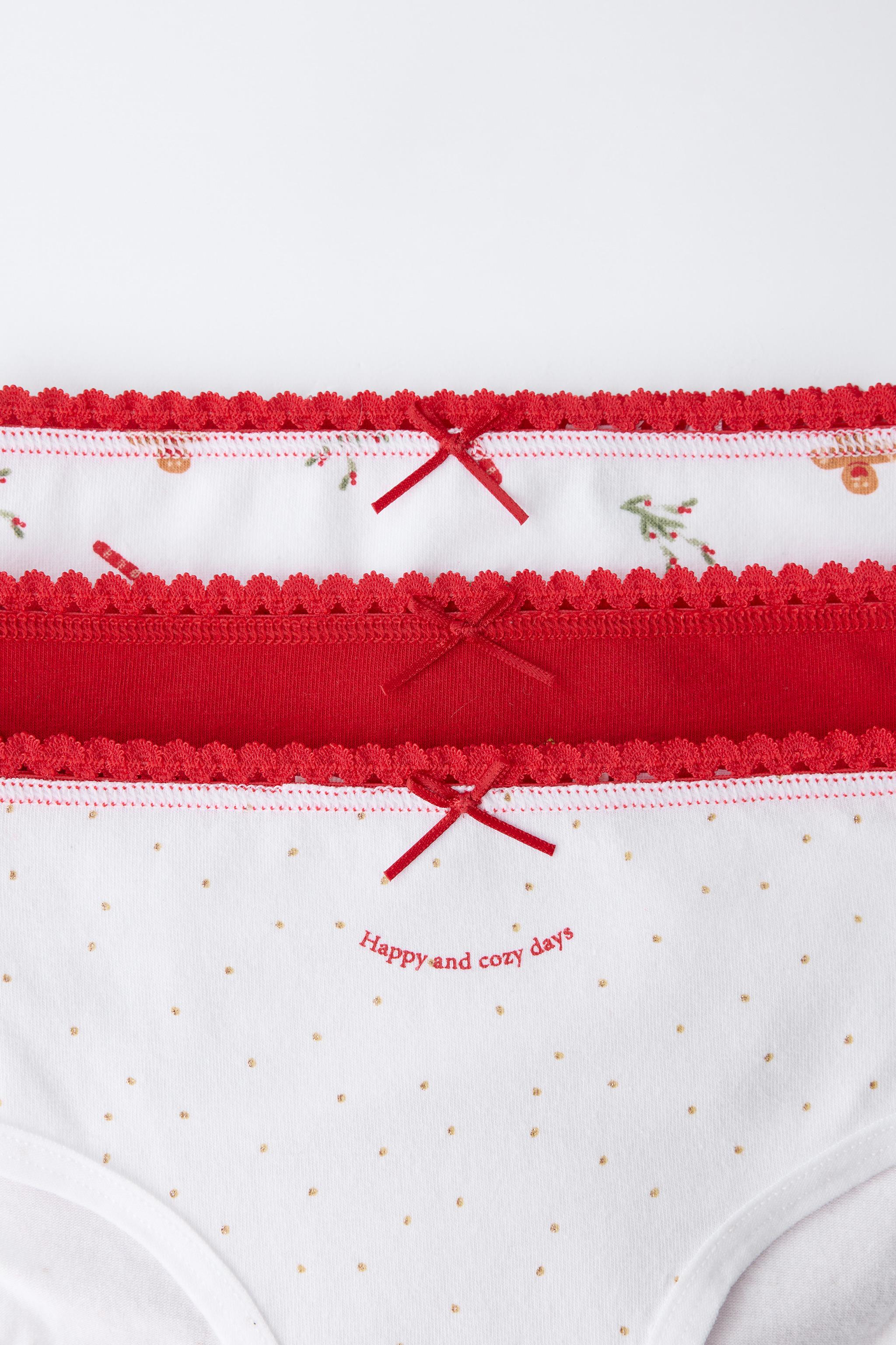 AGES 1-6 / THREE-PACK OF TREE AND COOKIE UNDERWEAR