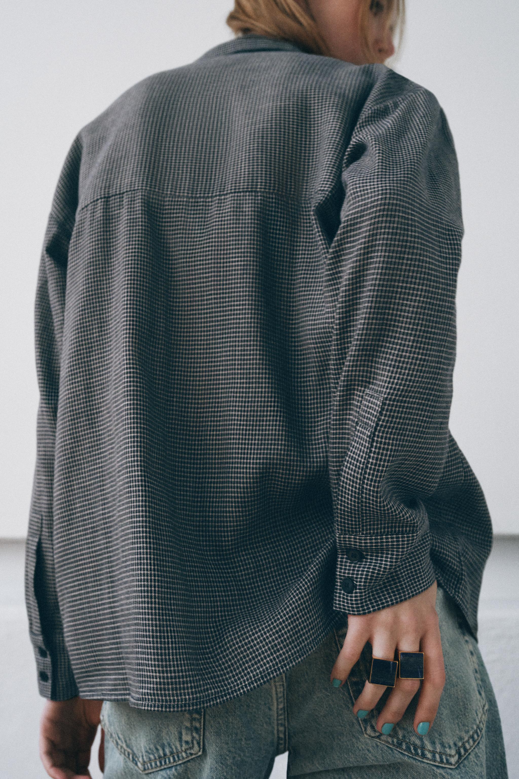 CHEMISE À CARREAUX ZW COLLECTION