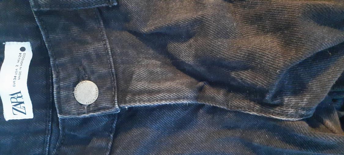 ZW COLLECTION SLIM FIT MID-RISE CARGO JEANS - Image 4