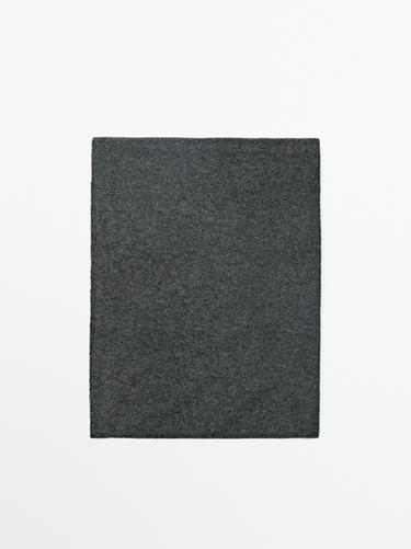 Écharpe 100 % cachemire - Gris de Zara