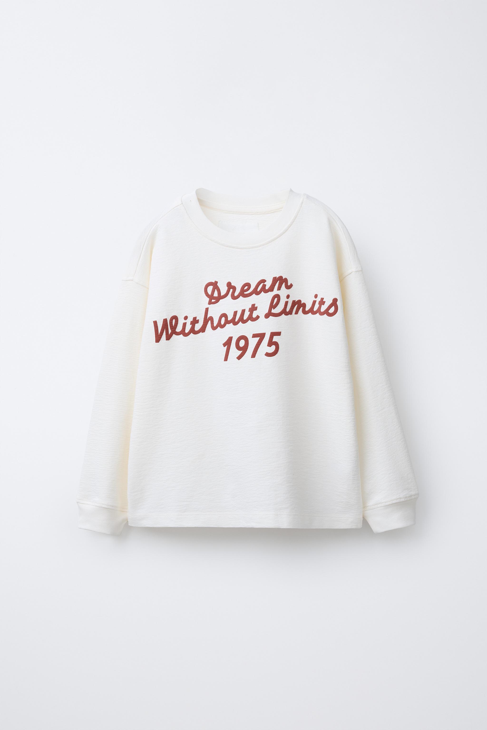 T-SHIRT À STRUCTURE ET INSCRIPTION