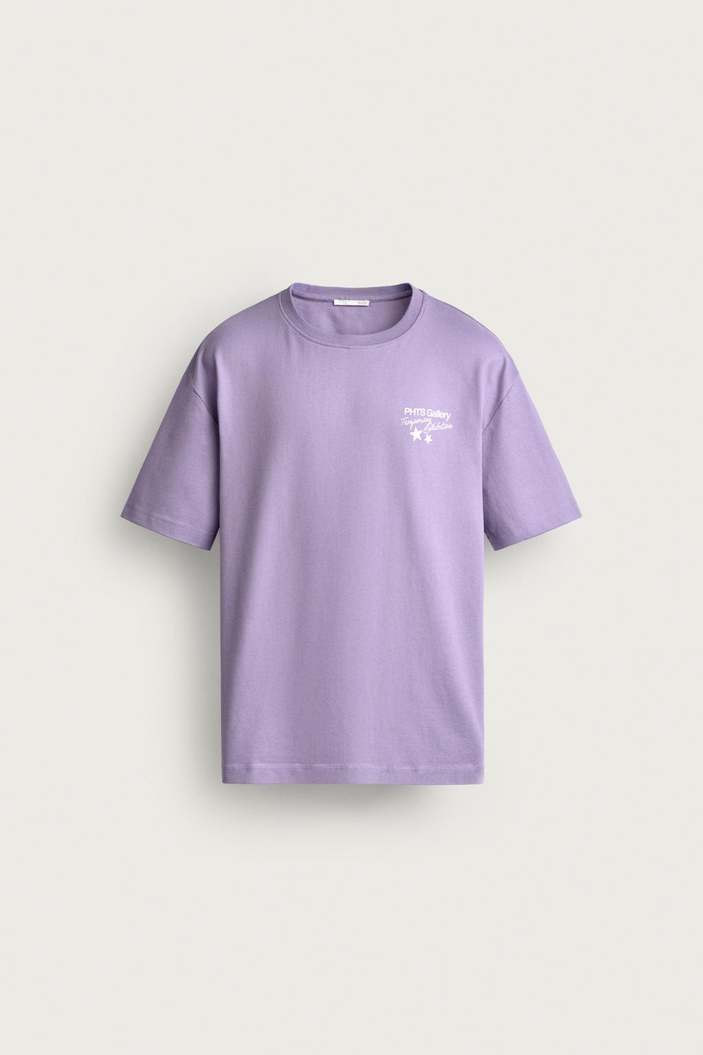 RELAXED FIT SLOGAN T-SHIRT