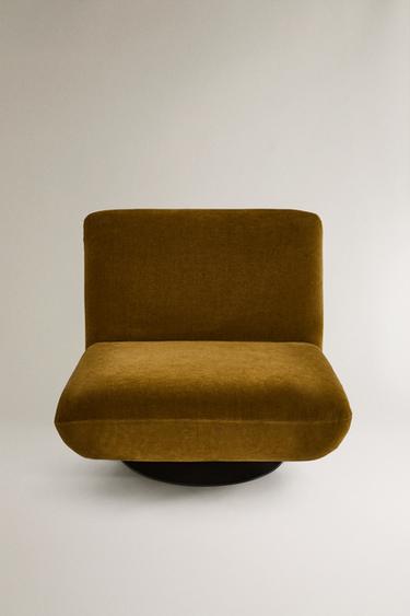 SWIVEL ACCENT CHAIR - Olive green by Zara - Image 0