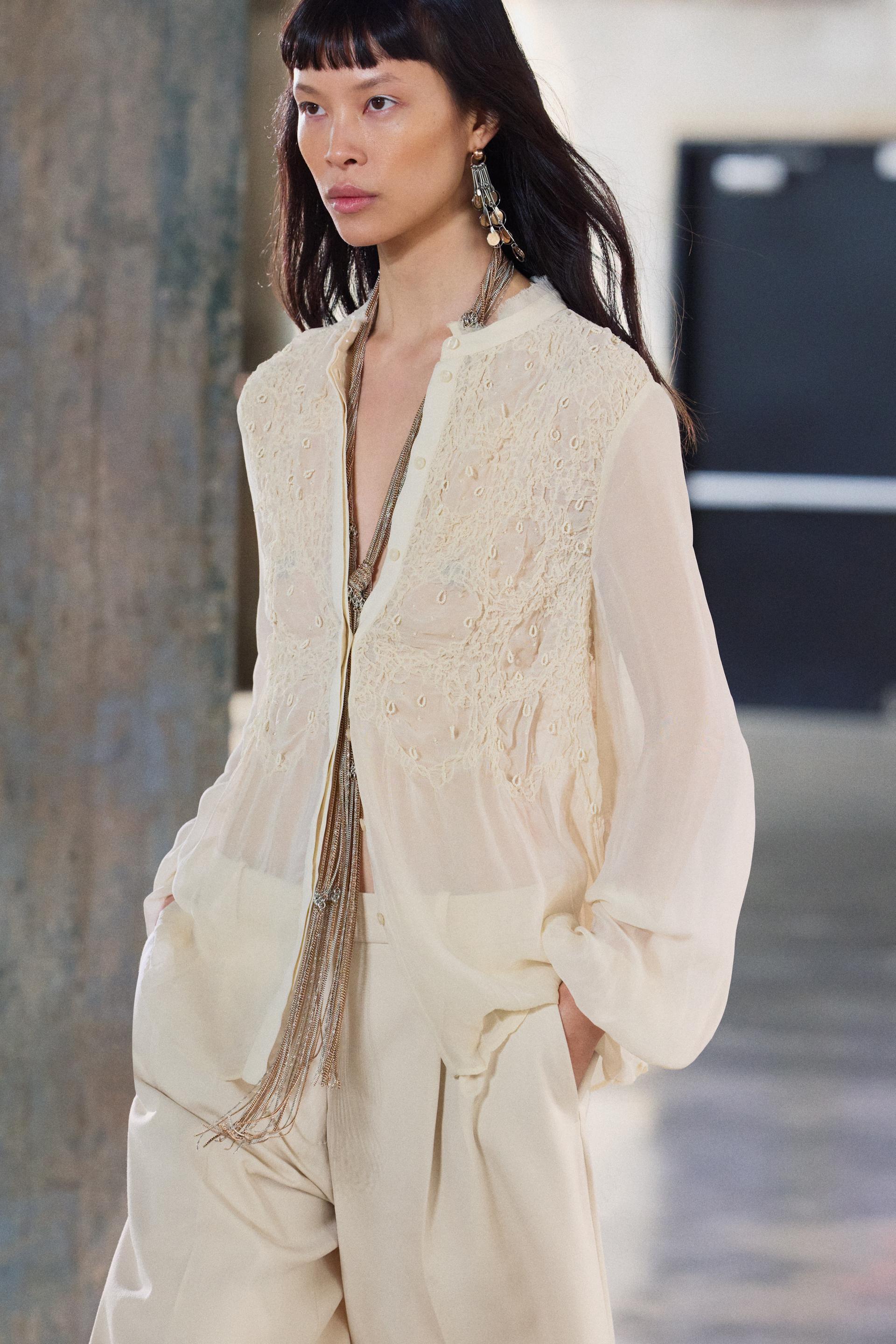BLOUSE BRODERIES FANTAISIE ZW COLLECTION