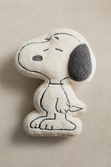 CHILDREN'S PEANUTS™ FAUX SHEARLING CUSHION - White by Zara - Image 5