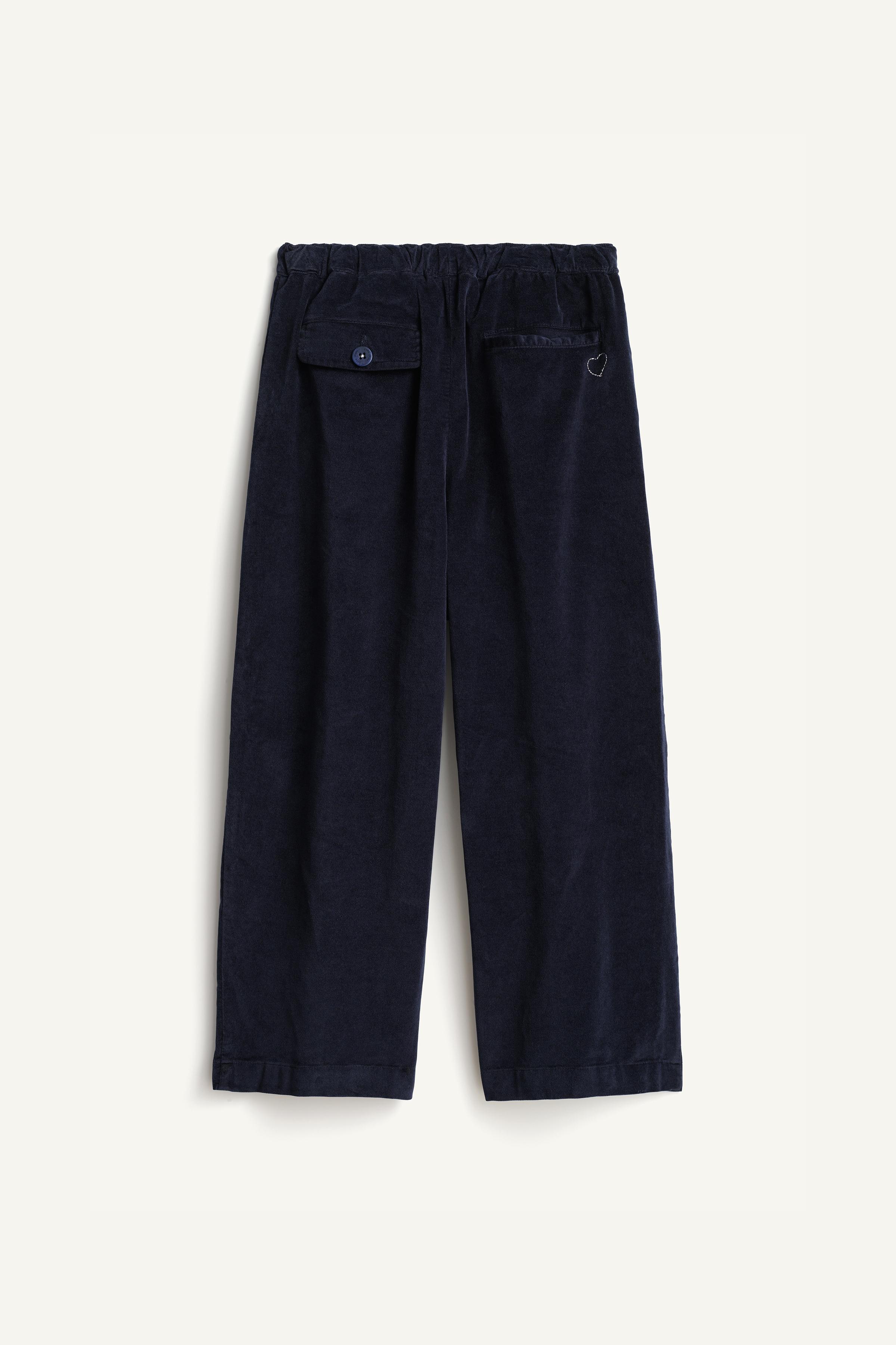 PANTALON BAGGY EN VELOURS AVEC MODAL ÉDITION LIMITÉE