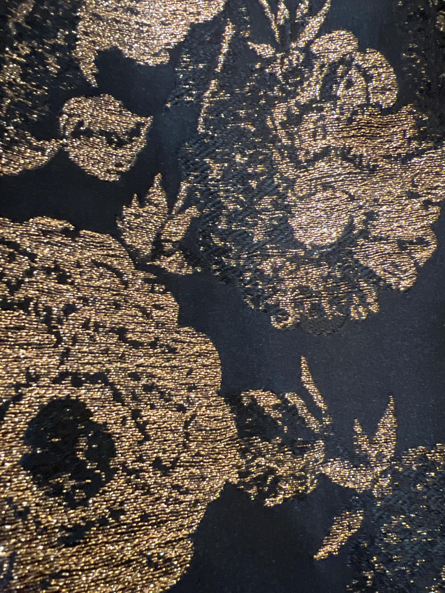 GOLDEN JACQUARD JACKET