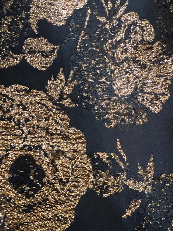 GOLDEN JACQUARD JACKET