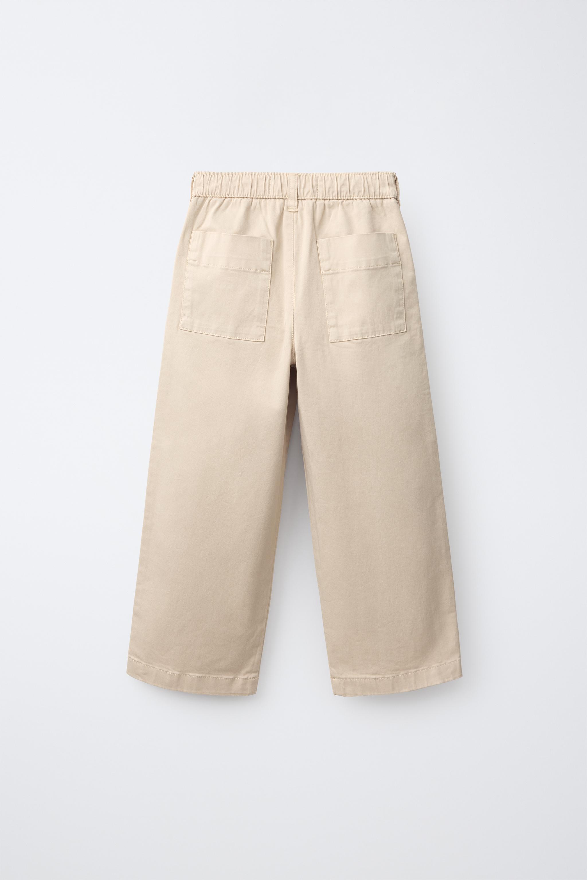 Детские брюки Zara PLEATED BALLOON PANTS — фото 2